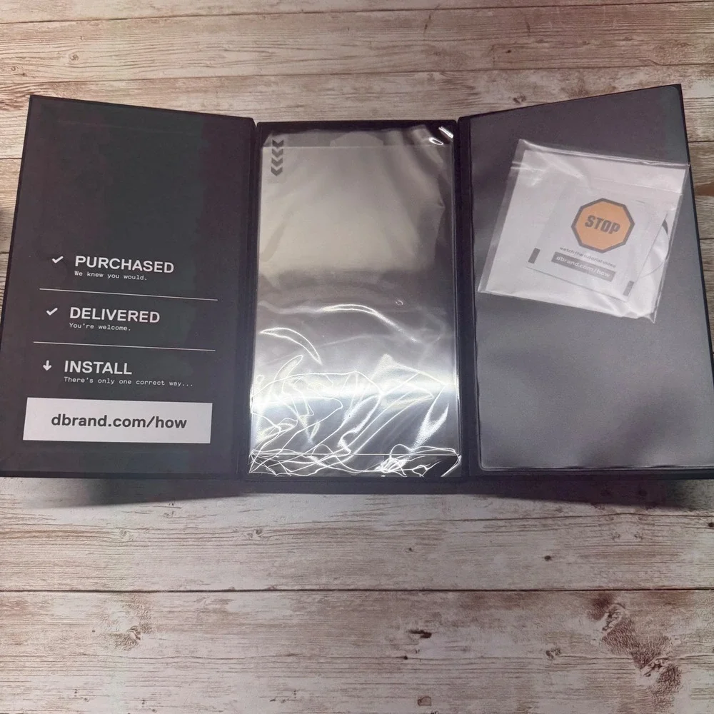 dbrand Screen Protector Unisex OS‎ Clear Tempered Glass Steam Deck 2-Pack